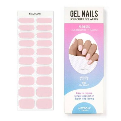 Enveloppements d'ongles en gel 07