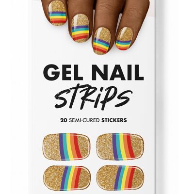 Gel Strips Semi-Cured Nail Wraps 98