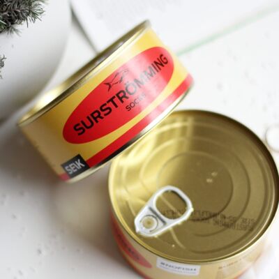 Calcetines Surströmming Canned Fish #nofish (talla 40 - 46, hombre)