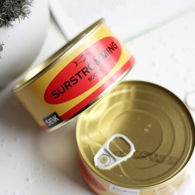 Calcetines Surströmming Canned Fish #nofish (talla 40 - 46, hombre)