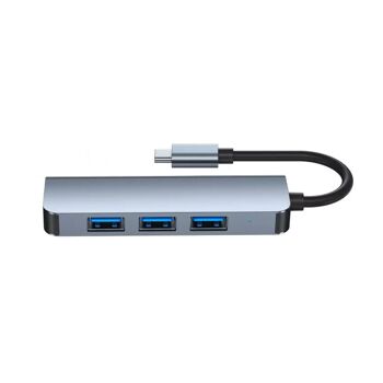 Hub USB-C avec 4 ports USB 3.0 2