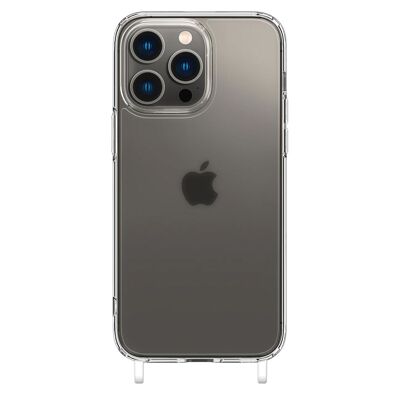 Skinmoove TPU/PC transparente verstärkte Hülle mit Ring für iPhone 14 Pro Max