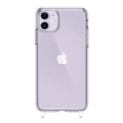 Skinmoove TPU/PC transparent reinforced case with ring for iphone 11