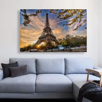 Tour Eiffel, Art mural imprimé sur verre 4