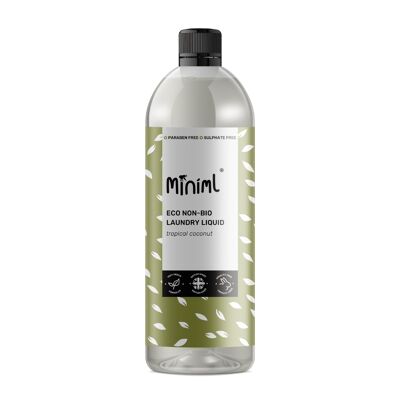 Liquido per bucato - Cocco tropicale - 12 tappi in PET da 750 ml (MIN308)