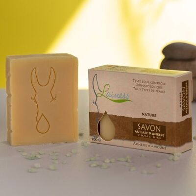 Surgras Soap with Fresh Organic Donkey Milk 100g