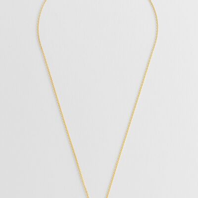 Lucky' Cut Out Disc Necklace