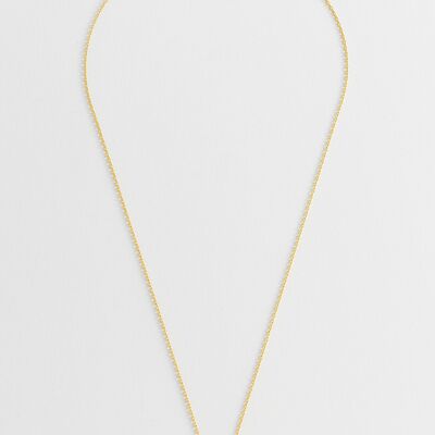 Vibes' Cut Out Disc Necklace