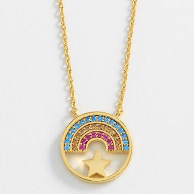 Rainbow Star Necklace