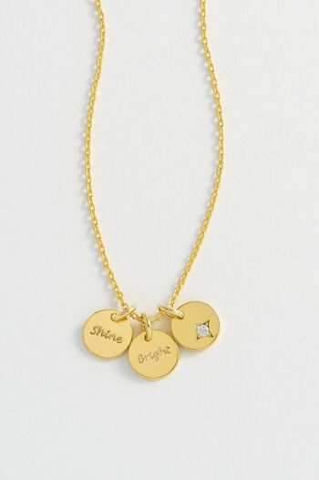 Collier Triple Disque 1