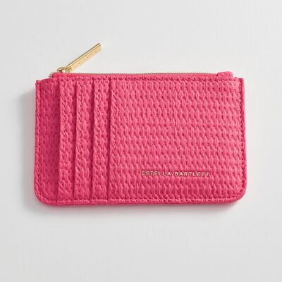 Card Purse - Bright Pink