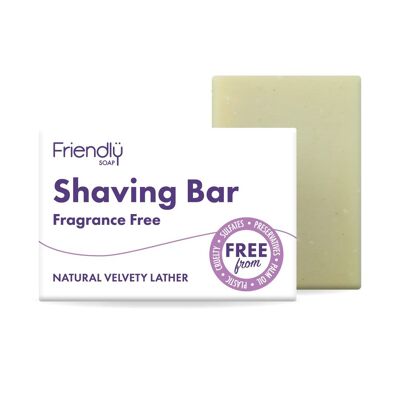 Shaving Bar - Fragrance Free - Vegan