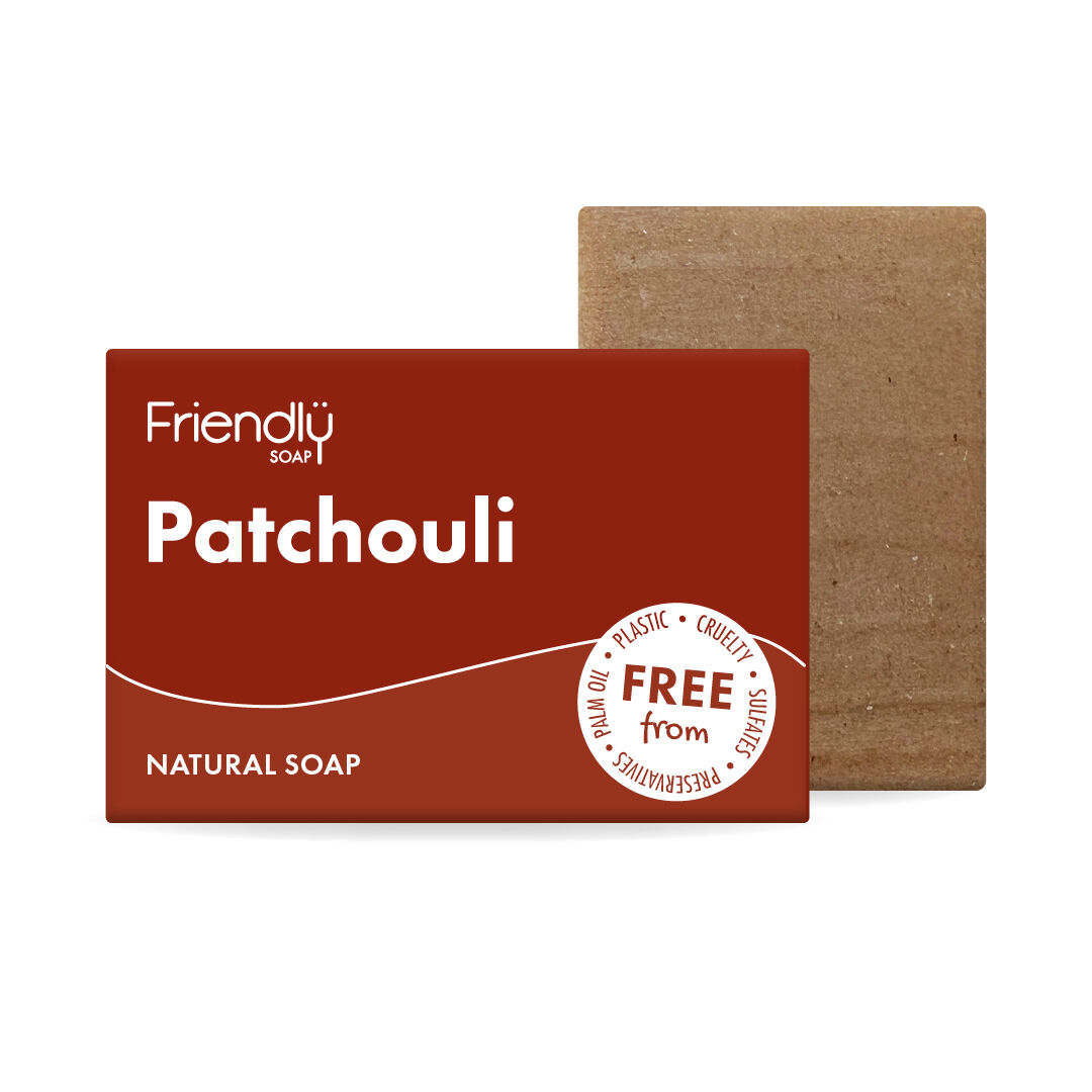 Vegane Seife mit Patchouli