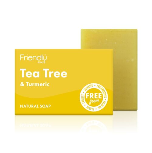 Tea Tree & Turmeric Vegan Soap Bar