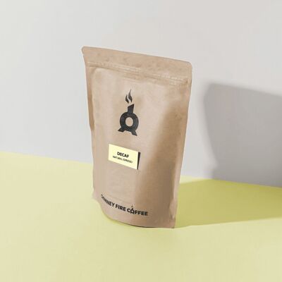 ESPRESSO DECAF NATURALE , 250G , CAFETIERE GROSSA, FUSIONE FREDDA
