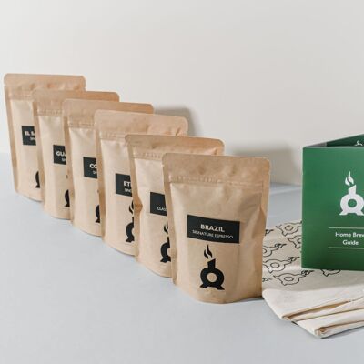 INTRODUCTORY TASTER PACKS , FLAVOUR PACK 6 BAGS , COARSE CAFETIERE, COLD BREW