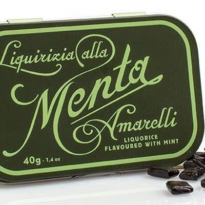 GREEN 40g - Mint flavored Liquorice