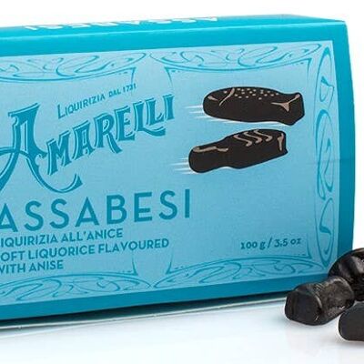 ASSABESI 100G - Anise flavored gummy liquorice