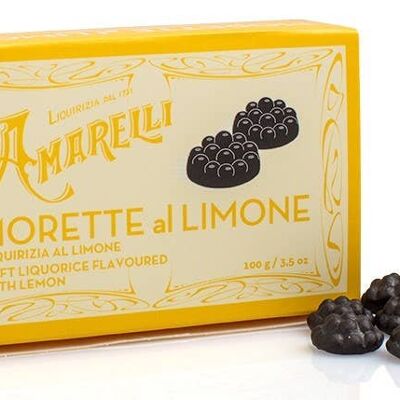 MORETTE AL LEMON 100G - Lemon flavored gummy liqueur