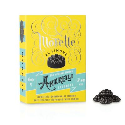 MORETTE al LEMON 60g - Licor de gominola sabor limón