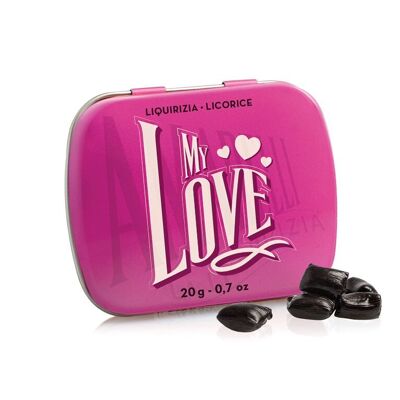 MY LOVE 20g – Reines Lakritz