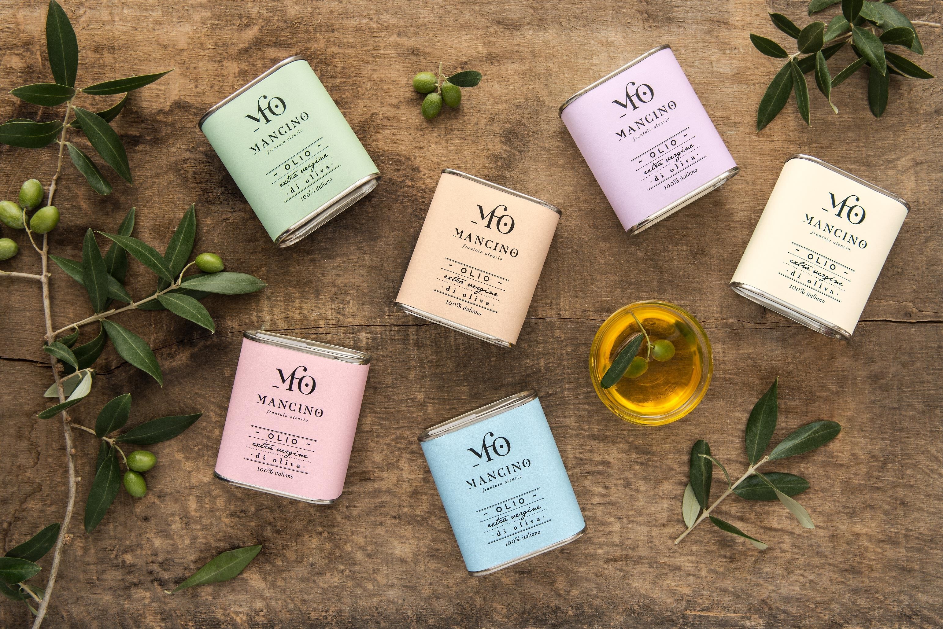 Extra Virgin Olive Oil, colored cans, 175 ml