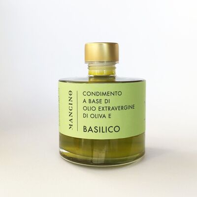 Extra Virgin Olive Oil with BASIL, 100% natural, 250 ml