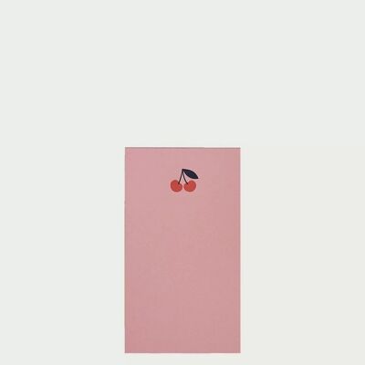 MINI NOTEPAD CHERRY