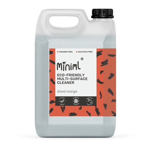 Multi-Surface Cleaner - Blood Orange - 5L Refill (MIN358-S)