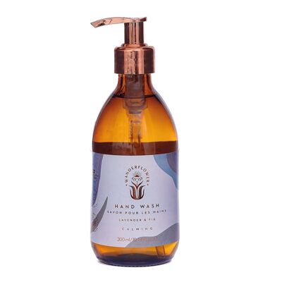 Wanderflower Hand Wash - Calming 

Lavender & Fig

with Jojoba and Lavender essential oil