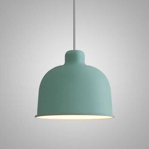 Metal ceiling lamp in green color. Dimension: 35cm MB-005A
