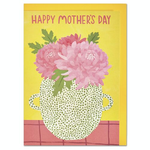 Happy Mother's Day Flower Card