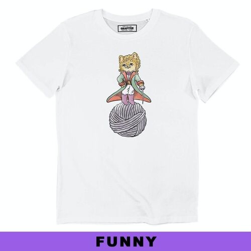 T-shirt Le Petit Chat Prince - Coton bio - Taille Enfants disponibles