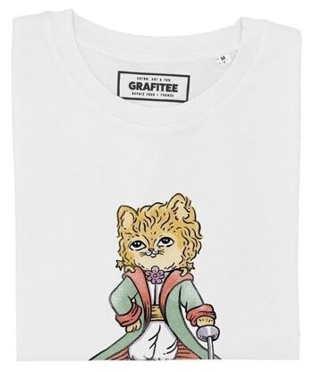 T-shirt Le Petit Chat Prince - Coton bio - Taille Enfants disponibles 2