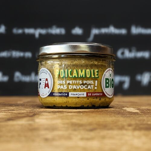 POICAMOLE, des petits pois, pas d'avocat ! BIO - 200G