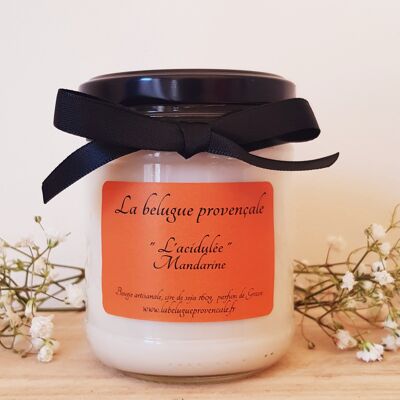 Tangerine candle "The sourness"