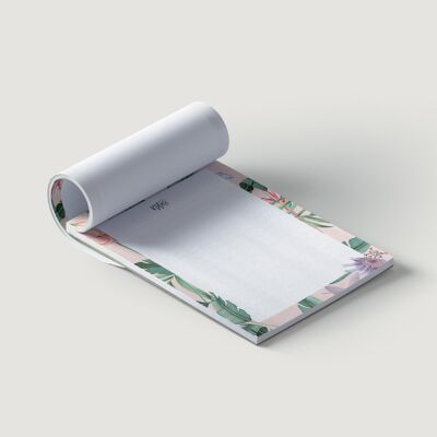 Nude Jungle Tropical Notepad