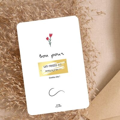 Buy wholesale Valentine's Day stationery / Boho scratch card/gift