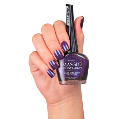 Vernis Perspicaz à ongles MASGLO GEL EVOLUTION 13,5 ml