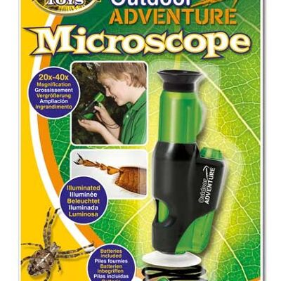 Microscopio avventura all'aperto