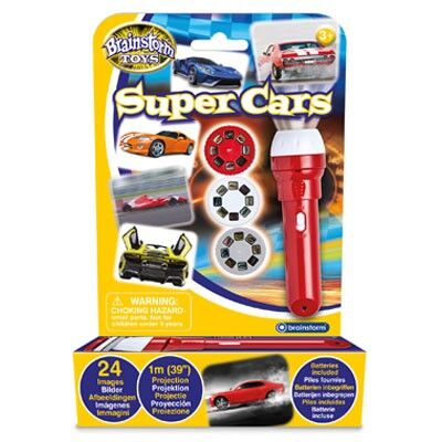 Super Cars Taschenlampe und Projektor