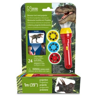 Natural History Museum Dinosaur Torch and Projector - Toy
