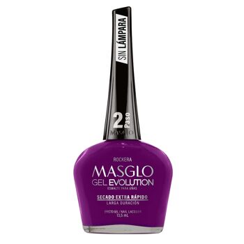 Vernis Rockera à ongles MASGLO GEL EVOLUTION 13,5 ml 2