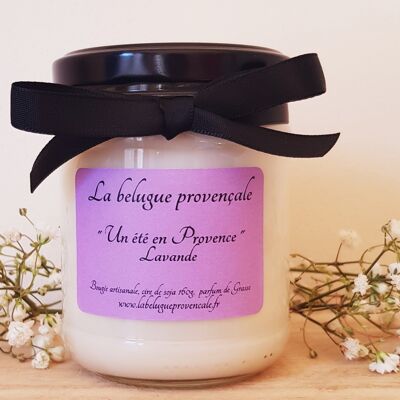 Lavendelkerze "Ein Sommer in der Provence"