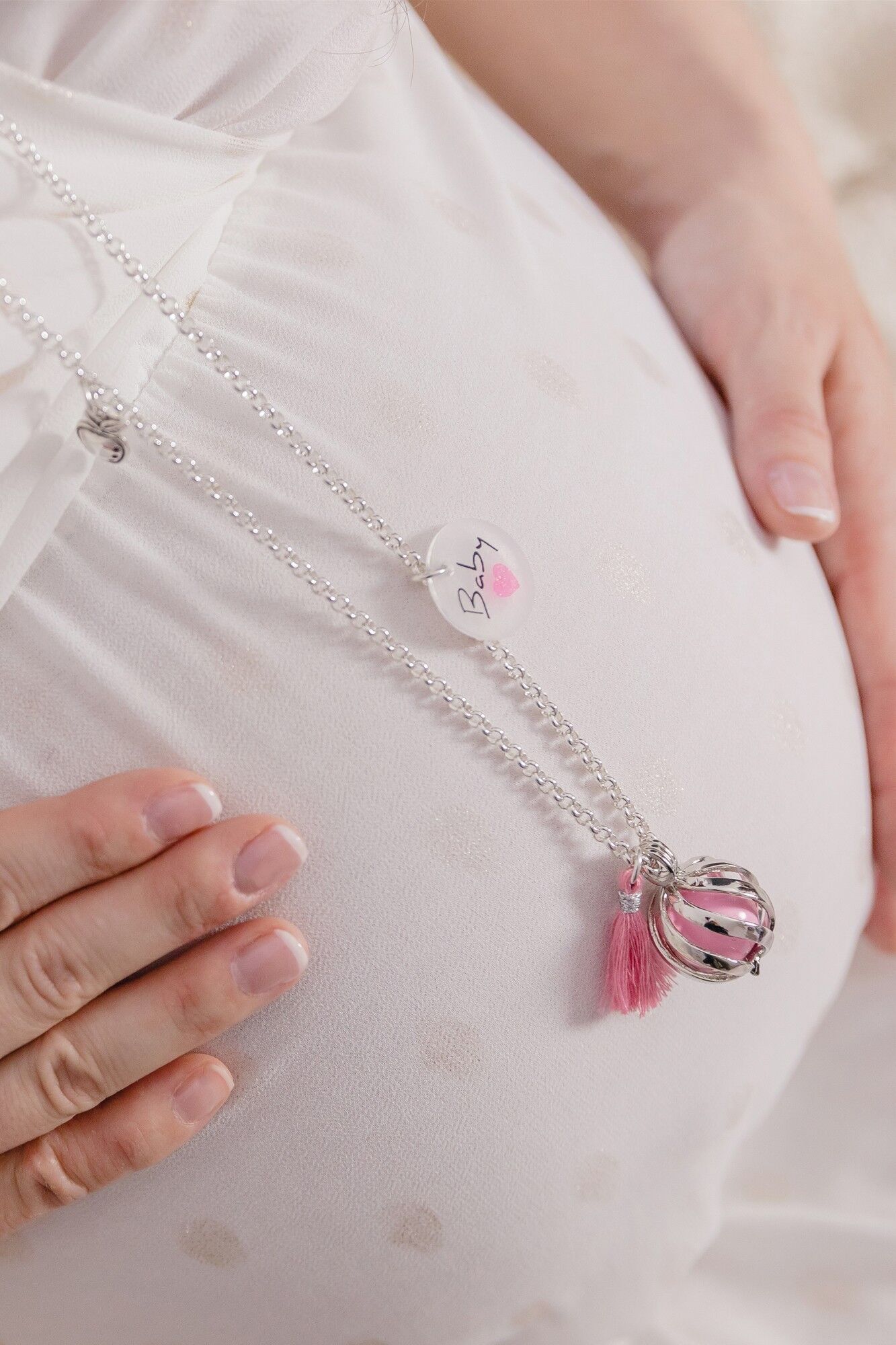 Baby Pink Pregnancy Bola