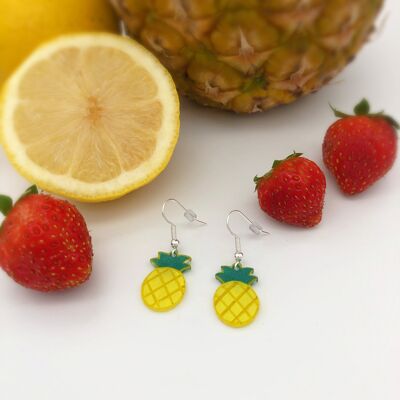 Orecchini ananas