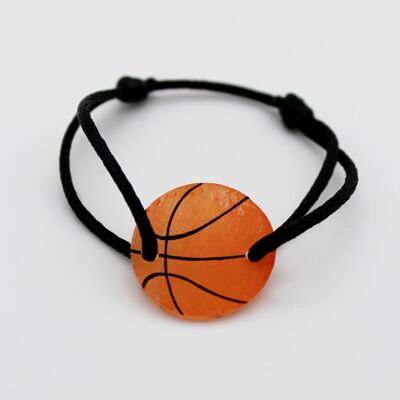 Bracelet Cordon Enfant Ballon de Basket