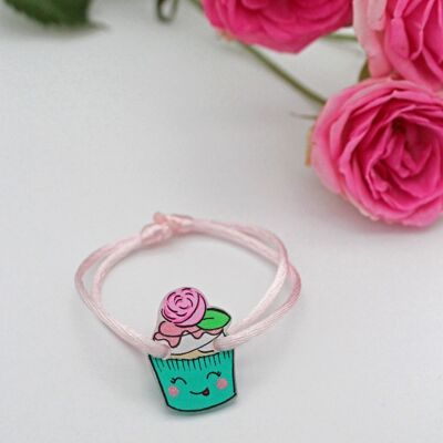 Childs Cord Bracelet with Flower Childs Cord Bracelet with Flower