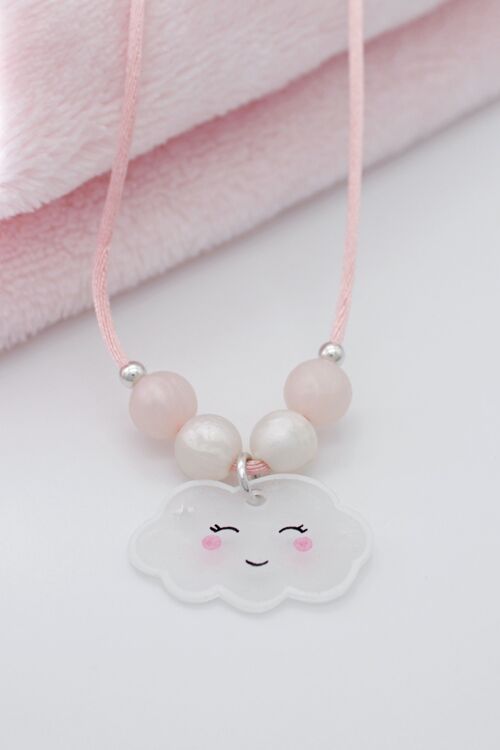 Collier Cordon Enfant Nuage