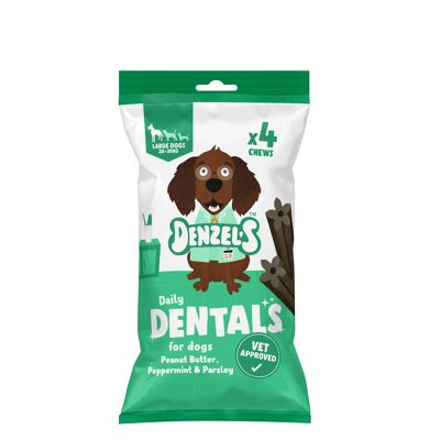 Daily Dentals Large: burro di arachidi 120 g (scatola da 10)